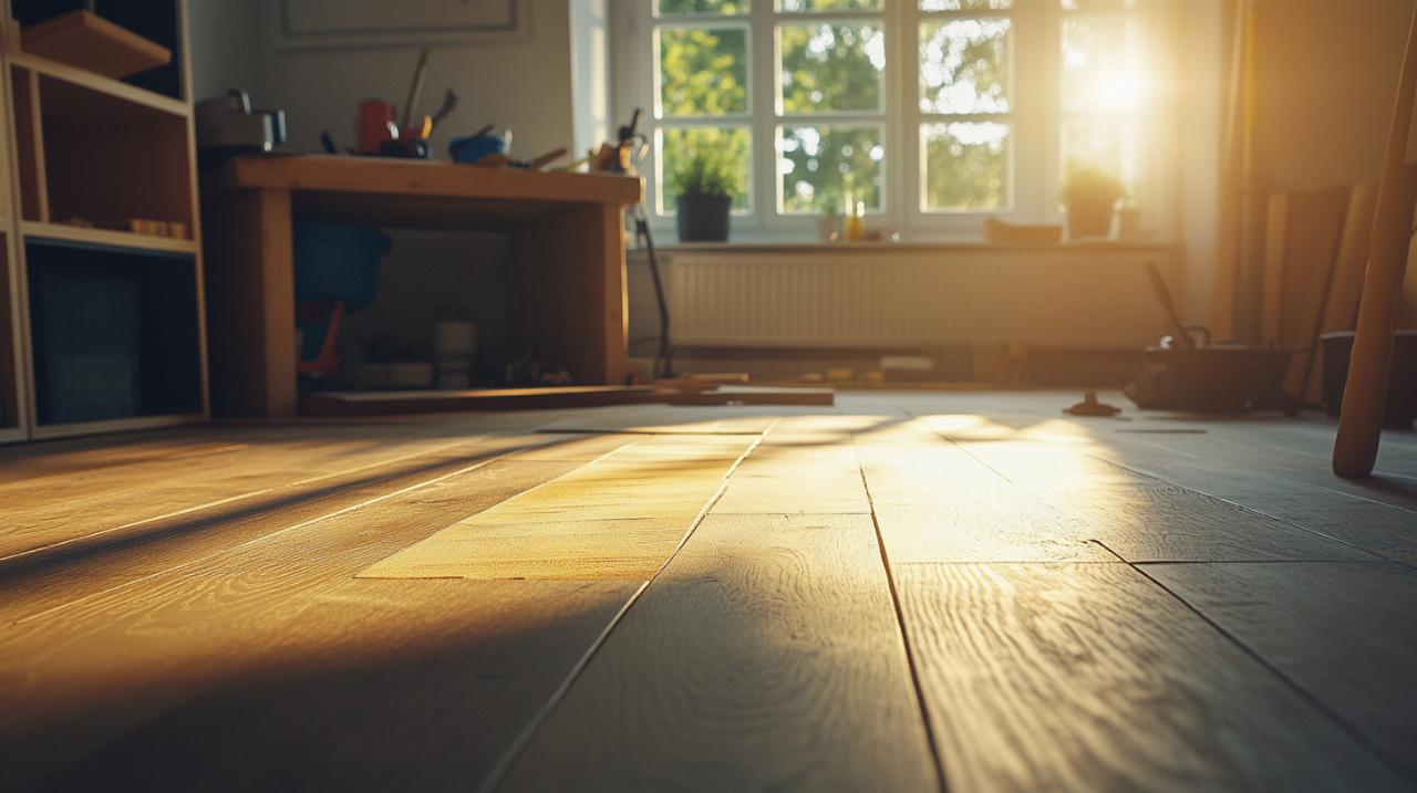 Premiers secours quand le parquet de mon salon gonfle : que faire pour le réparer temporairement ?