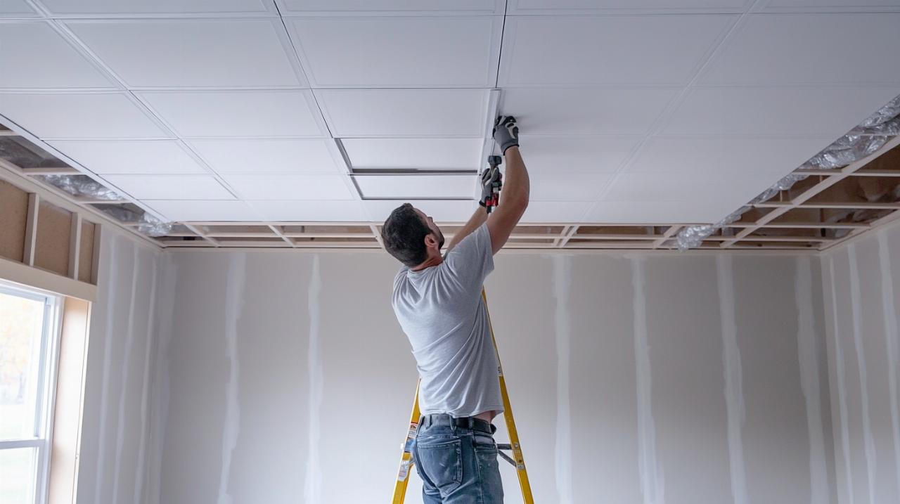 Les outils indispensables pour installer un faux plafond facilement : suivez ces etapes détaillées !