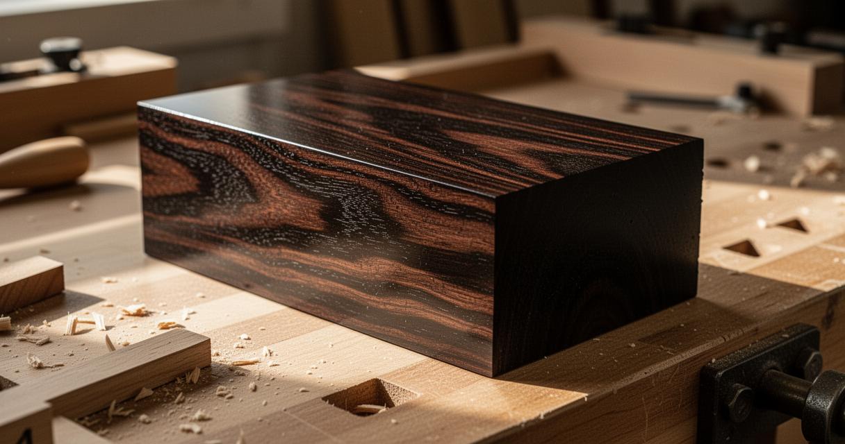 Le bois le plus cher du monde : luxe et rareté dans le design contemporain